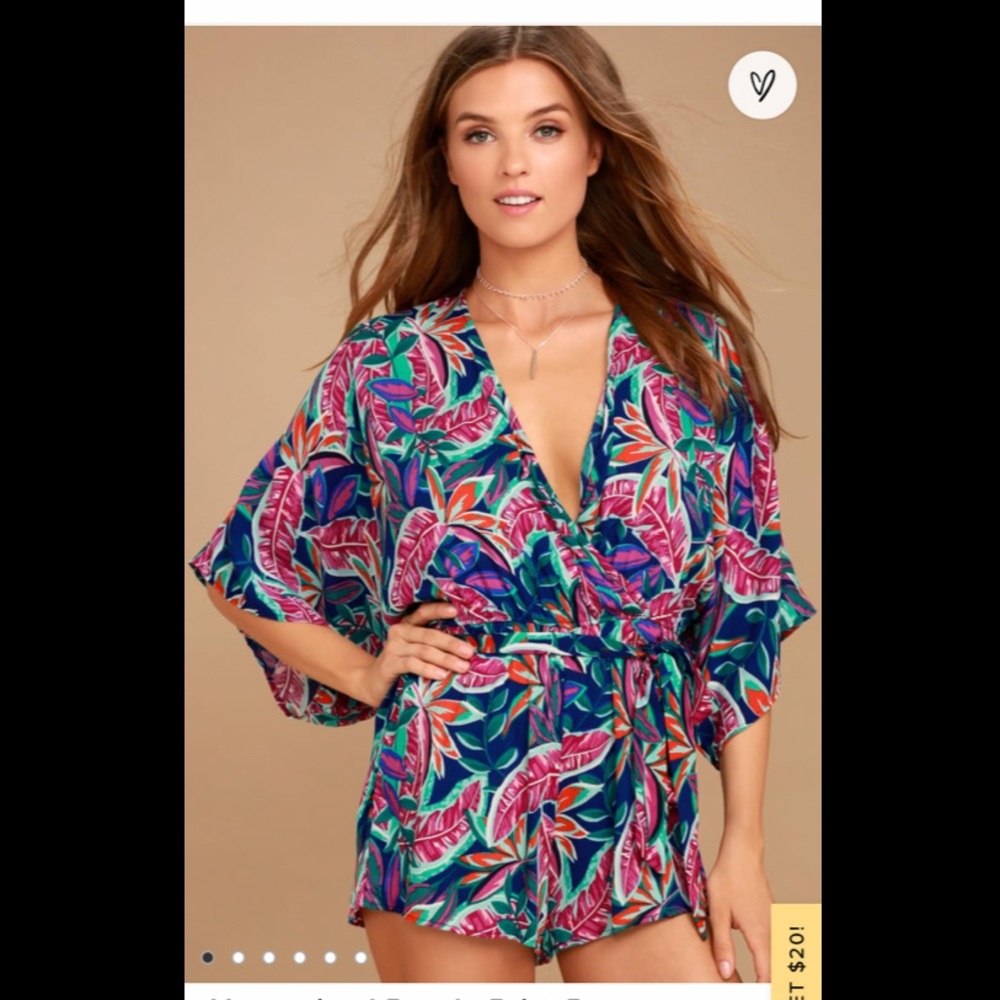 Lulus Hypnotized Purple Print Romper